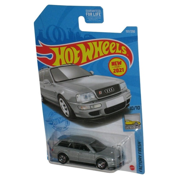 Hot Wheels Factory Fresh 10/10 (2021) Silver '94 Audi Avant RS2 Toy Car 157/250