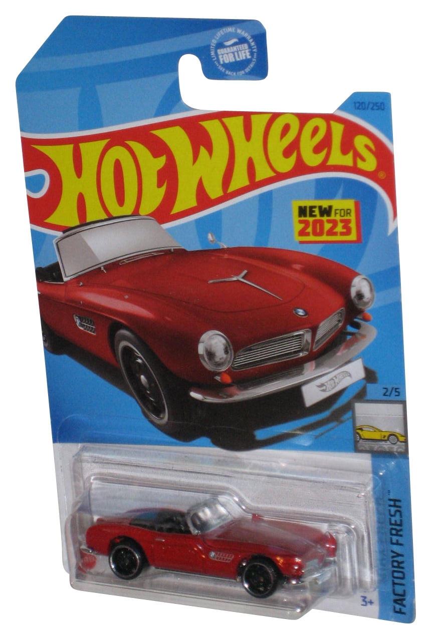 Hot Wheels Factory Fresh 2/5 (2023) Red BMW 507 Toy Car 120/250 ...
