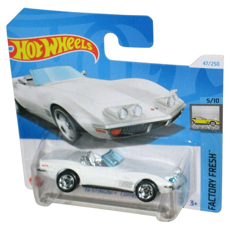 Hot Wheels Factory Fresh 5/10 (2021) White '72 Stingray