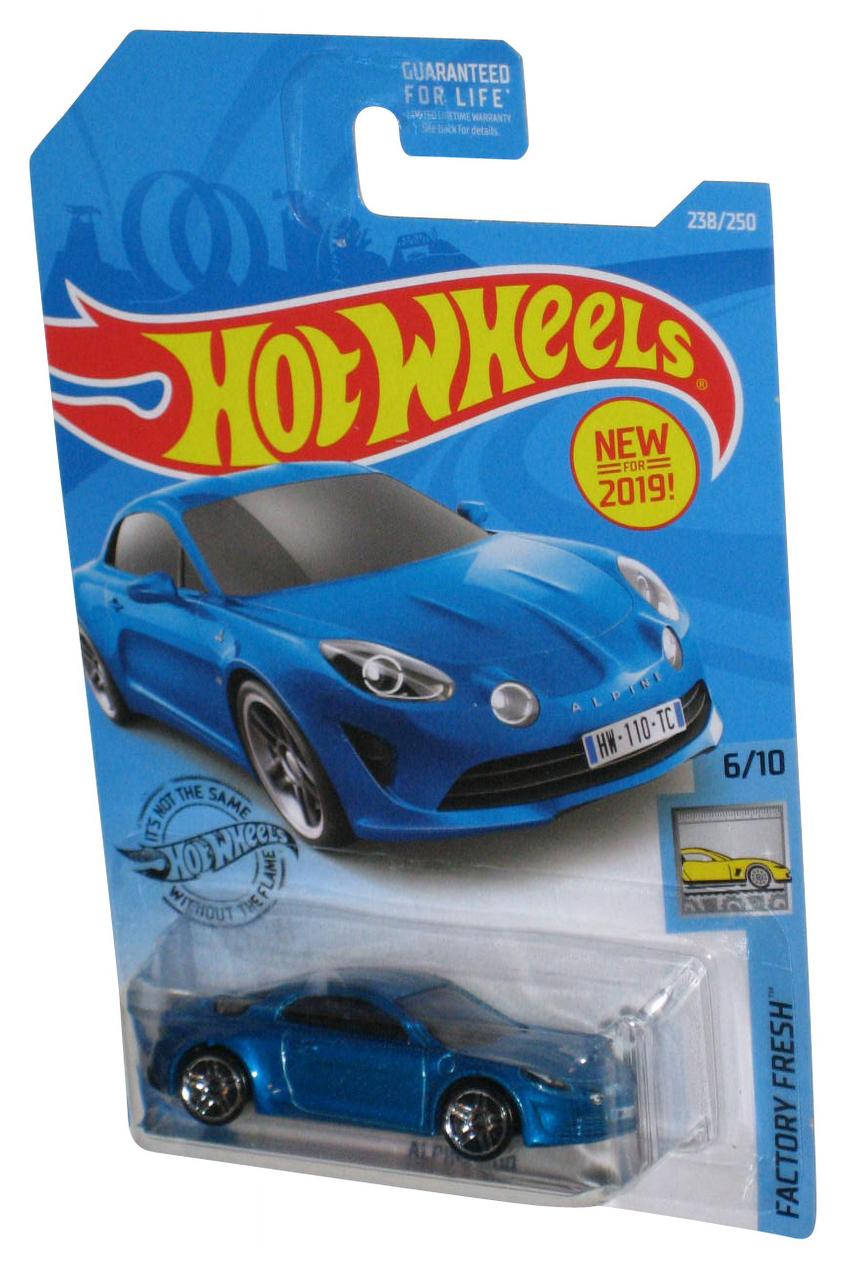 Voiture Hot Wheels Factory Fresh Alpine A110 Bleue - Édition 2019, 238/250 - Modèle Collection Neuve