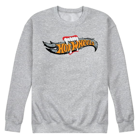 Hot Wheels - Fang Logo - Men's Crew Fleece Sweatshirt