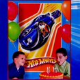 thumbnail image 1 of Hot Wheels 'Fast Action' Plastic Party Backdrop Poster (1ct), 1 of 1