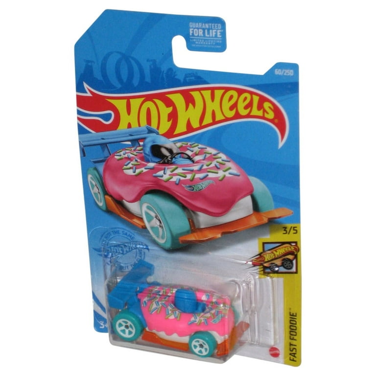 Hot Wheels Fast Foodie 3/5 Pink Donut Drifter (2018) Toy Car 60