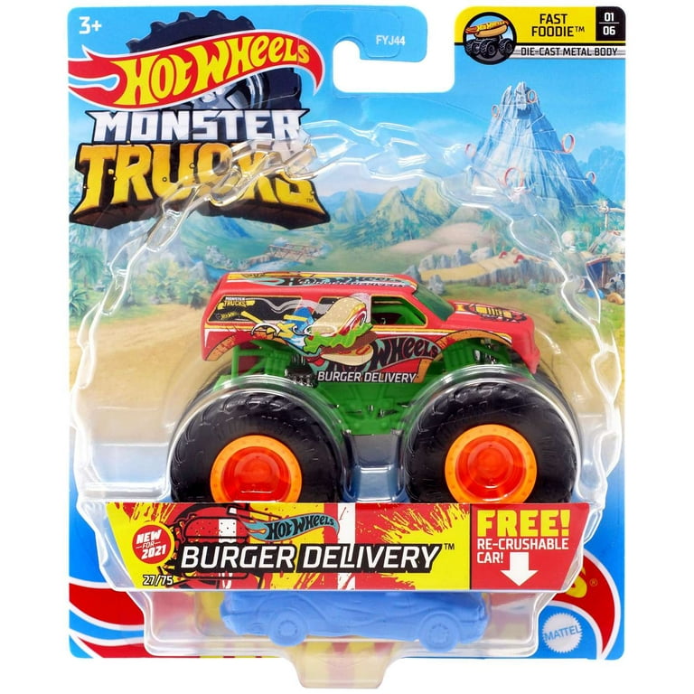 Hot wheels delivery truck hotsell