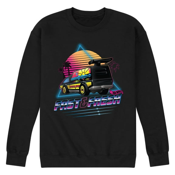Hot Wheels - Fast Fresh - Men's Crew Fleece Sweatshirt