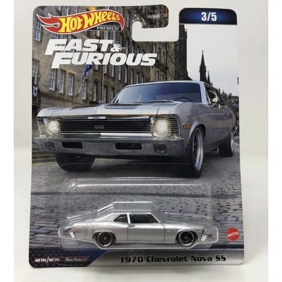 2023 Hot Wheels Premium Fast Furious 1970 Chevrolet Nova SS 3/5