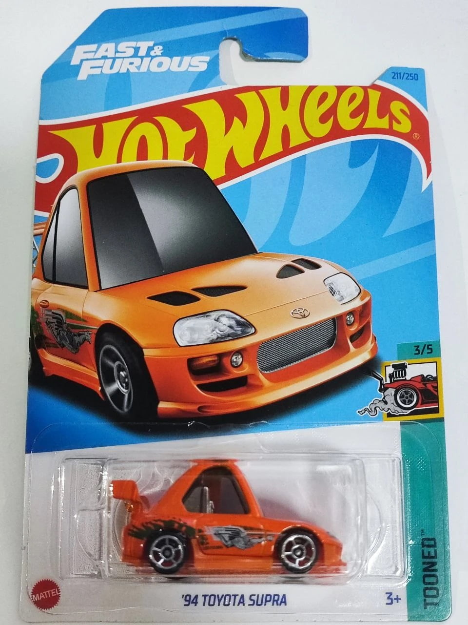 Hot Wheels Fast & Furious 94 Toyota Supra
