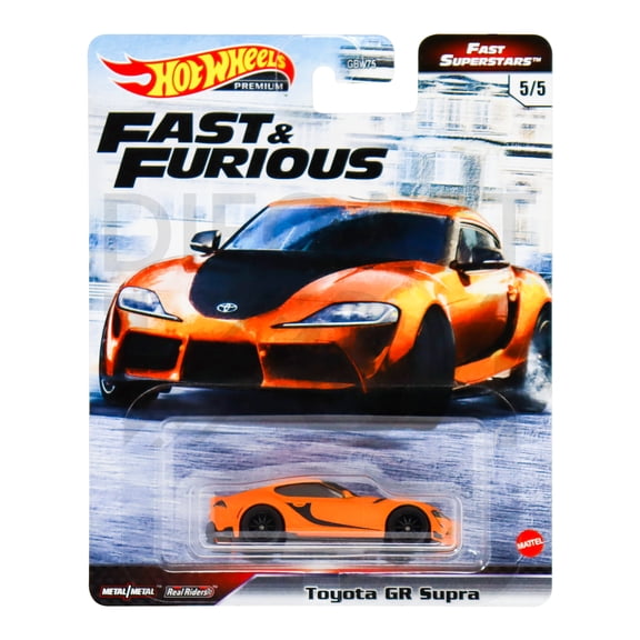 Hot Wheels Fast & Furious Collection of 1:64 Scale Vehicles from the Fast Films