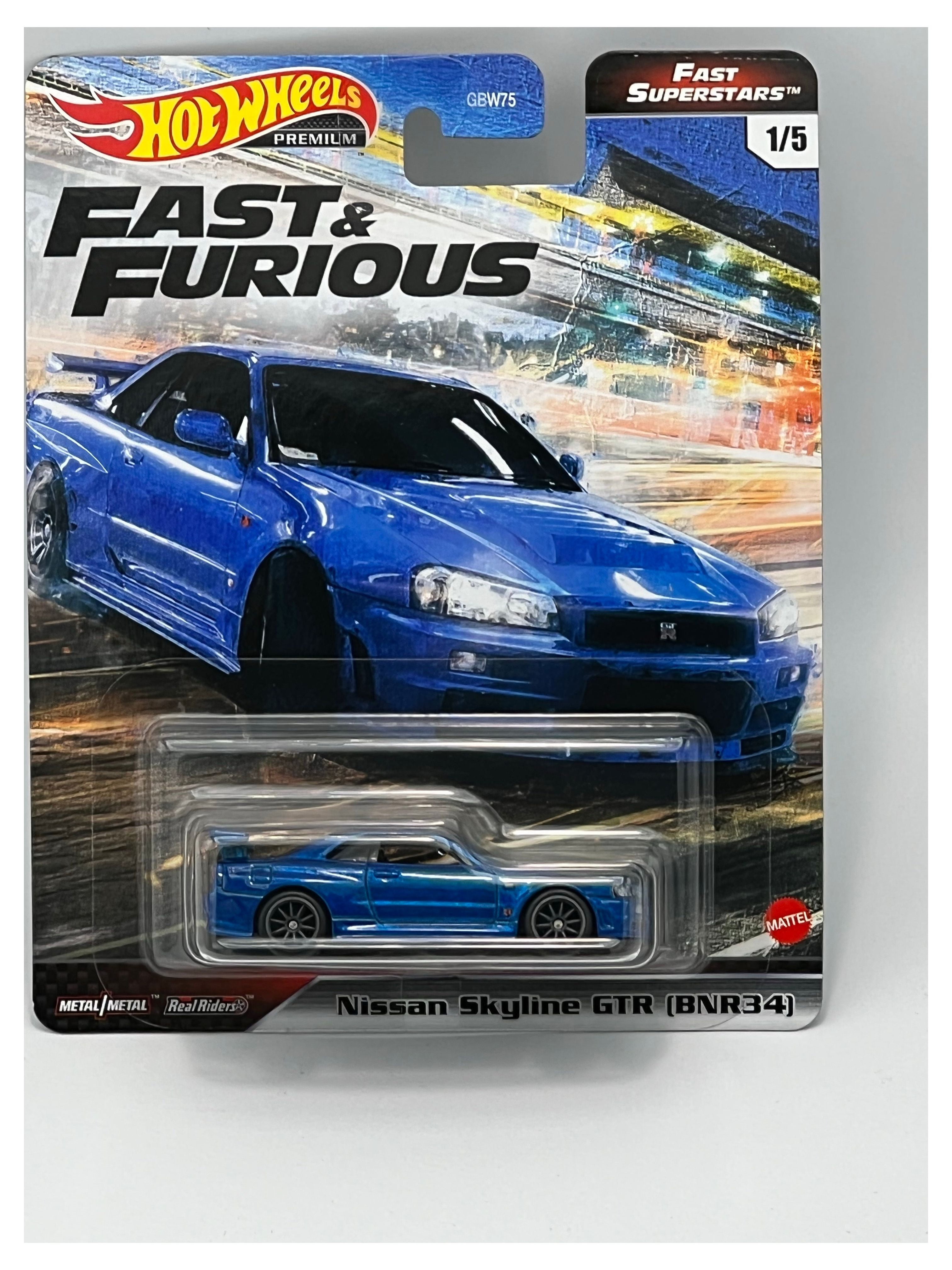 Hot Wheels Fast & Furious Collection of 1:64 Scale Vehicles