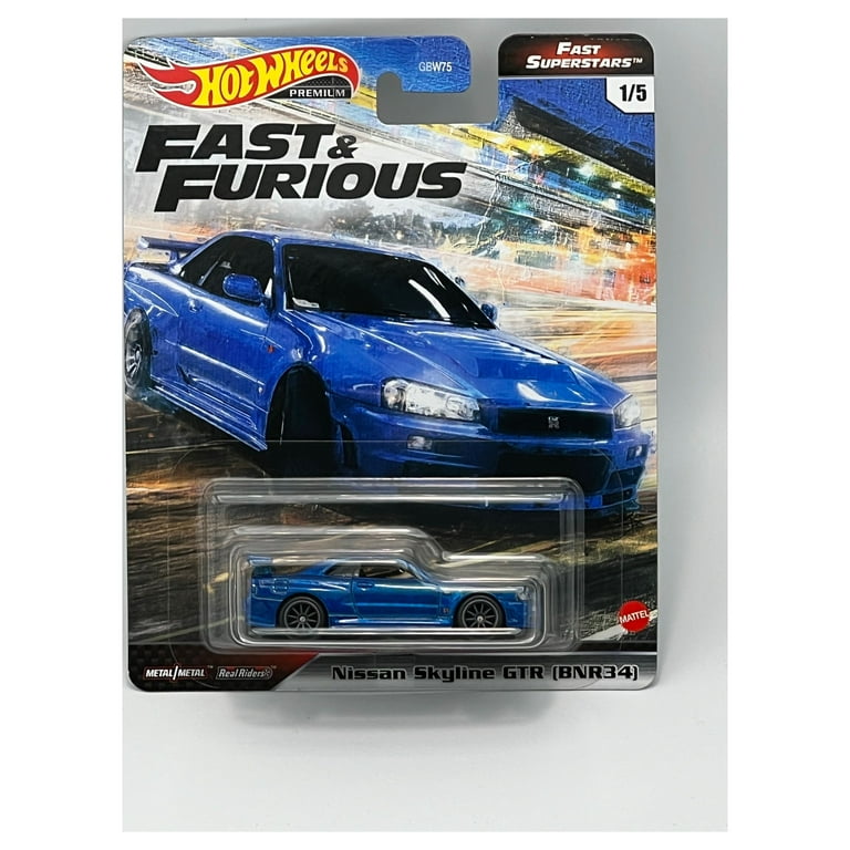 Hot Wheels Fast & Furious Collection of 1:64 Scale Vehicles from