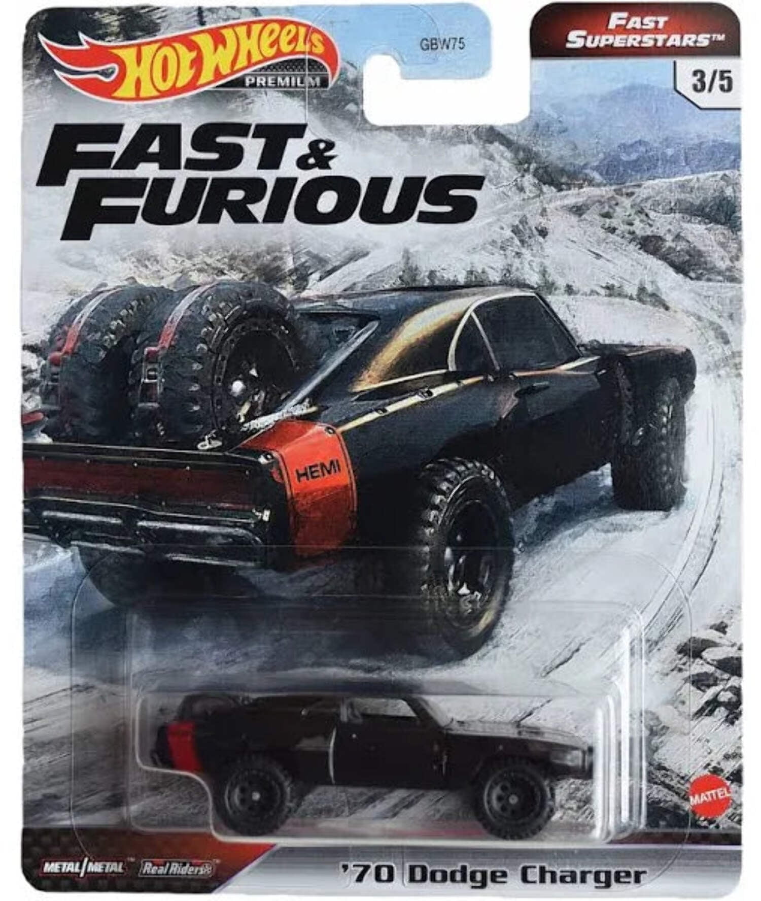 Hot Wheels Fast & Furious Collection of 1:64 Scale Vehicles from