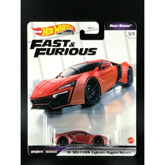 Hot Wheels Fast & Furious Collection of 1:64 Scale Vehicles from the Fast Films