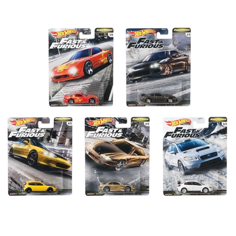 Hot Wheels Fast & Furious Fast Tuners Premium Set - Walmart.com