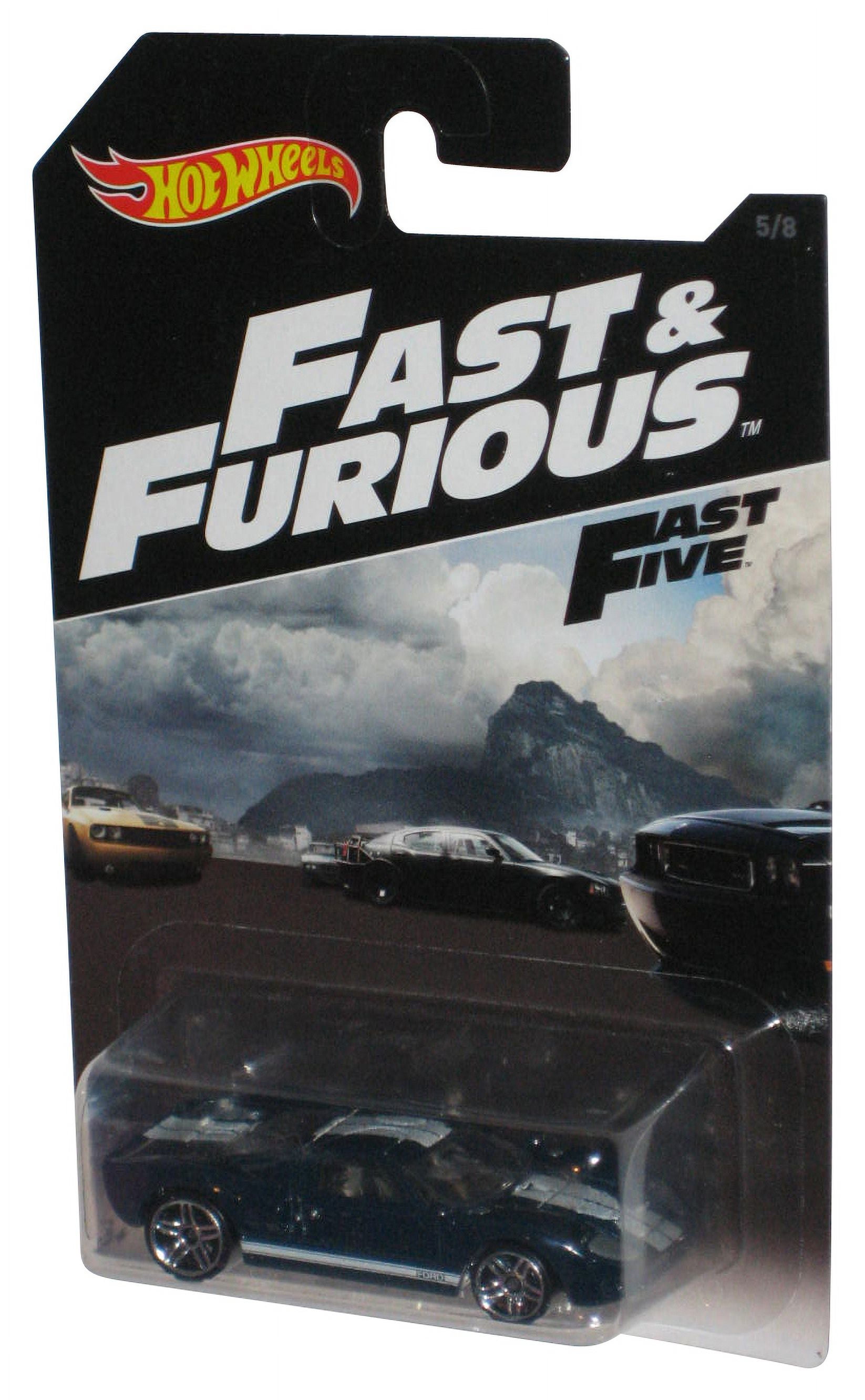 Hot Wheels Fast & Furious Five (2016) Black Ford GT-40 Toy