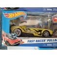 thumbnail image 1 of Hot Wheels Fast Racer Pullback - Black/Yellow Fast Fish, 1 of 10