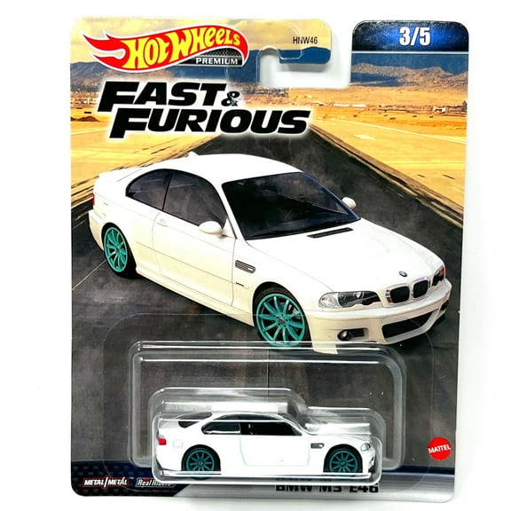 Hot Wheels Fast and Furious Car Play Vehicles, White