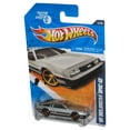 thumbnail image 1 of Hot Wheels Faster Than Ever 1/10 Silver '81 Delorean DMC-12 Toy Car 141/244, 1 of 1