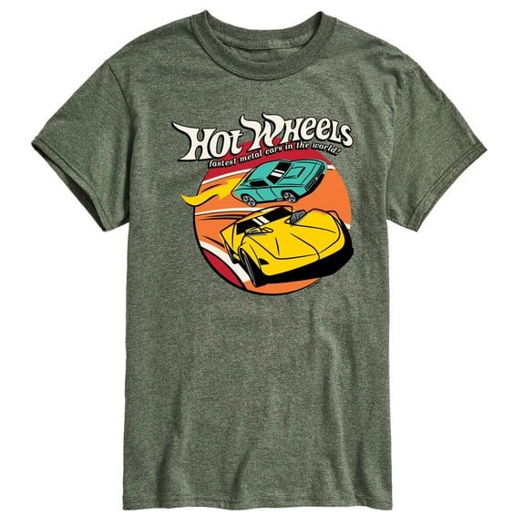 Hot Wheels - Fastest Metal Cars - Men's Short Sleeve T-Shirt