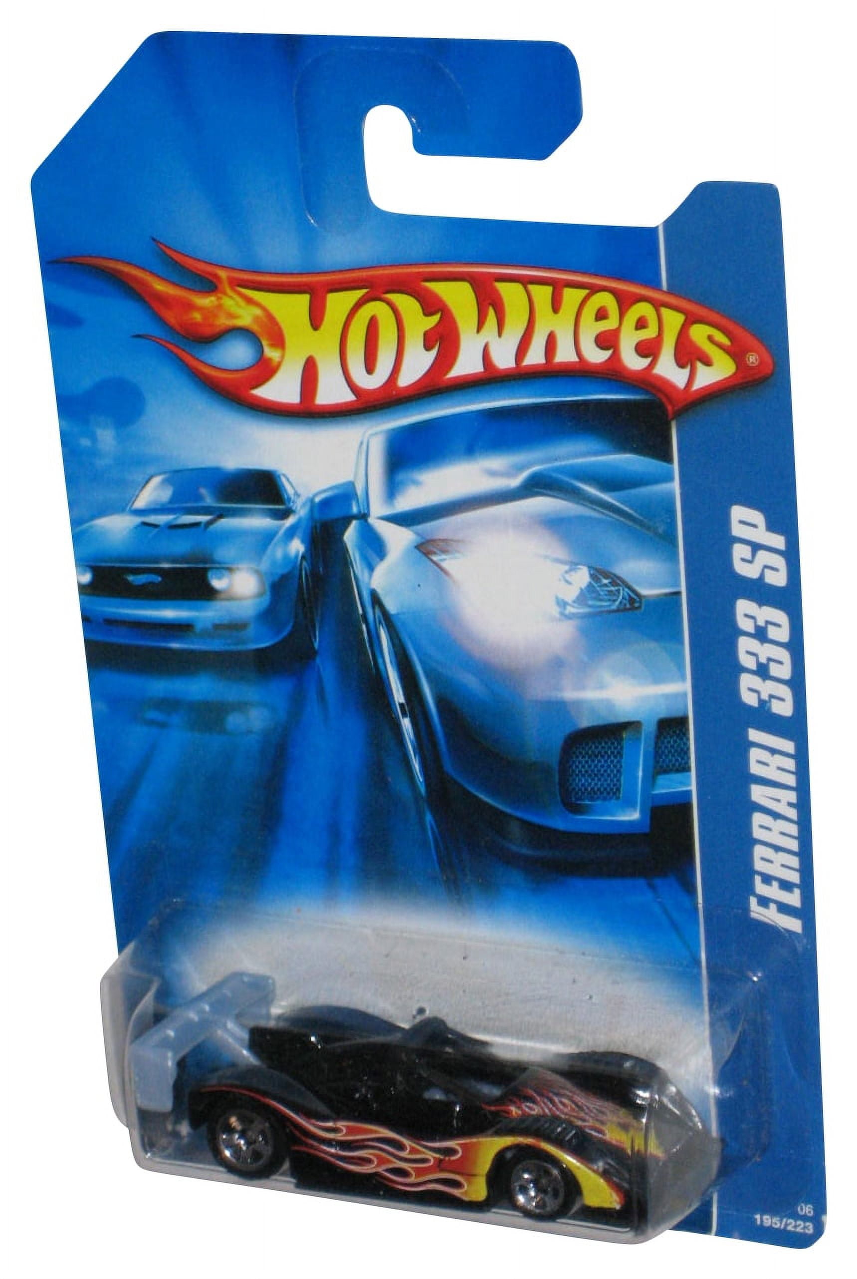 Hot Wheels Ferrari 333 SP (2006) Black Die-Cast Toy Car 195