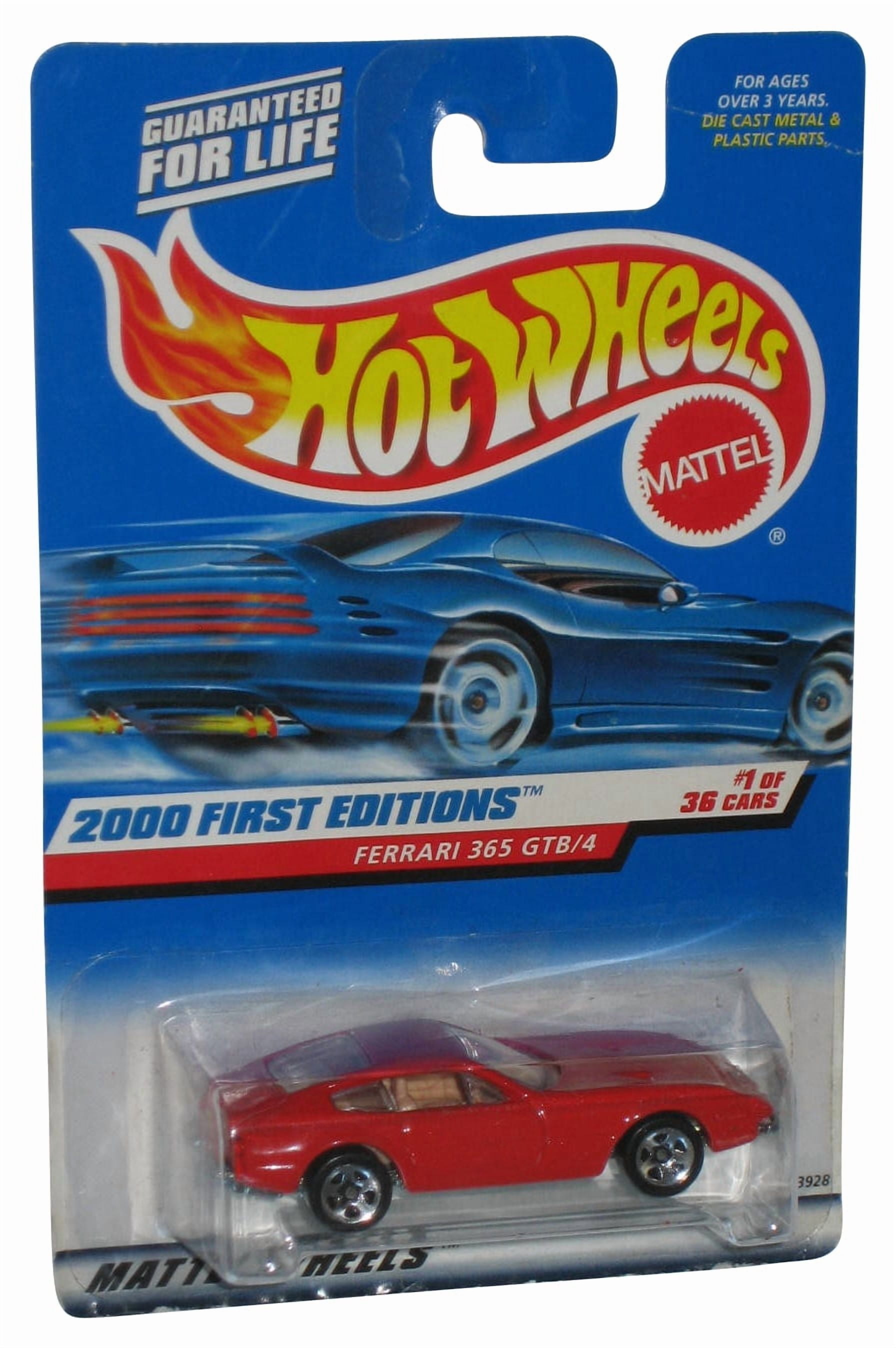 Hot Wheels Ferrari 365 GTB/4 1/36 (2000) Mattel Die-Cast Toy Car