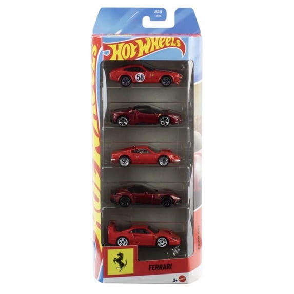 Hot Wheels Ferrari 5 Pack