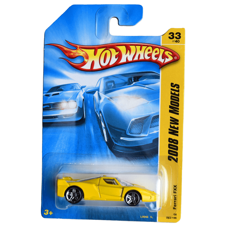 Hot Wheels Ferrari FXX, 2008 New Models 33/40 [yellow] 33/196