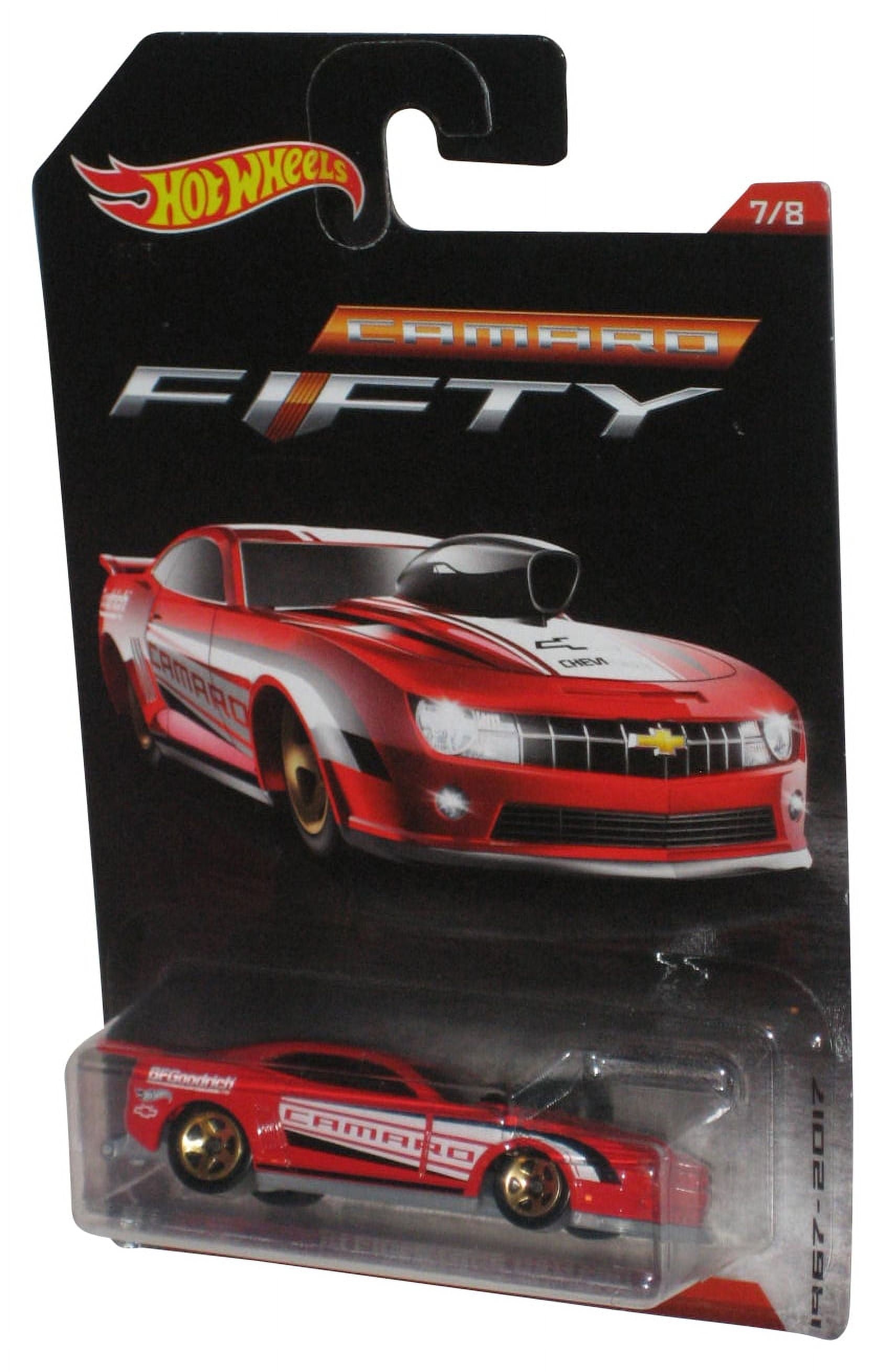 Hot wheels red camaro hotsell