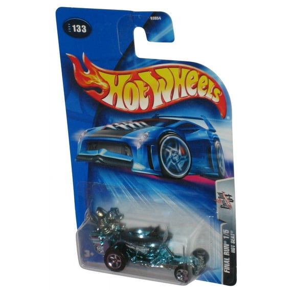 Hot Wheels Final Run 1/5 Hot Seat (2004) Blue Die-Cast Toy Car #133