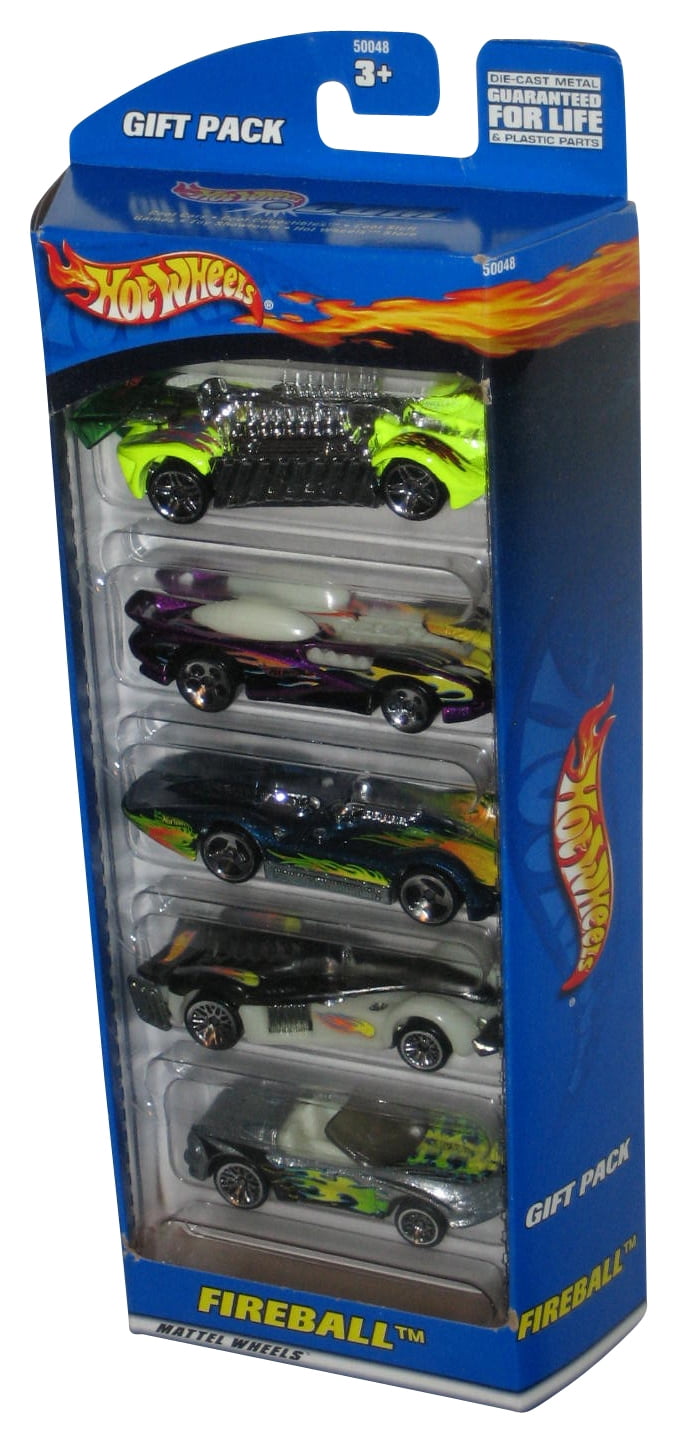 Hot Wheels Fireball (2000) Mattel Car 5Pack Gift Pack Set