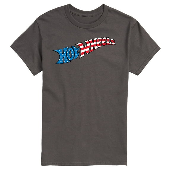 Hot Wheels - Flag Logo - Usa - Men's Short Sleeve T-Shirt