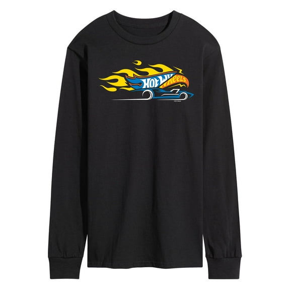 Hot Wheels - Flame Logo - Men's Long Sleeve T-Shirt