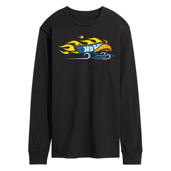 Hot Wheels - Flame Logo - Men's Long Sleeve T-Shirt