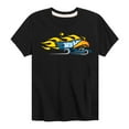 thumbnail image 1 of Hot Wheels - Flame Logo - Toddler And Youth Short Sleeve Graphic T-Shirt, 1 of 4
