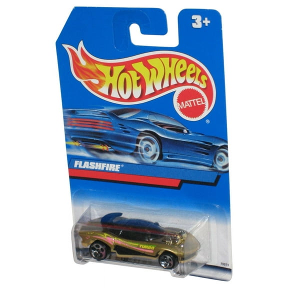 Hot Wheels Flashfire (1997) Mattel Gold Die-Cast Toy Car