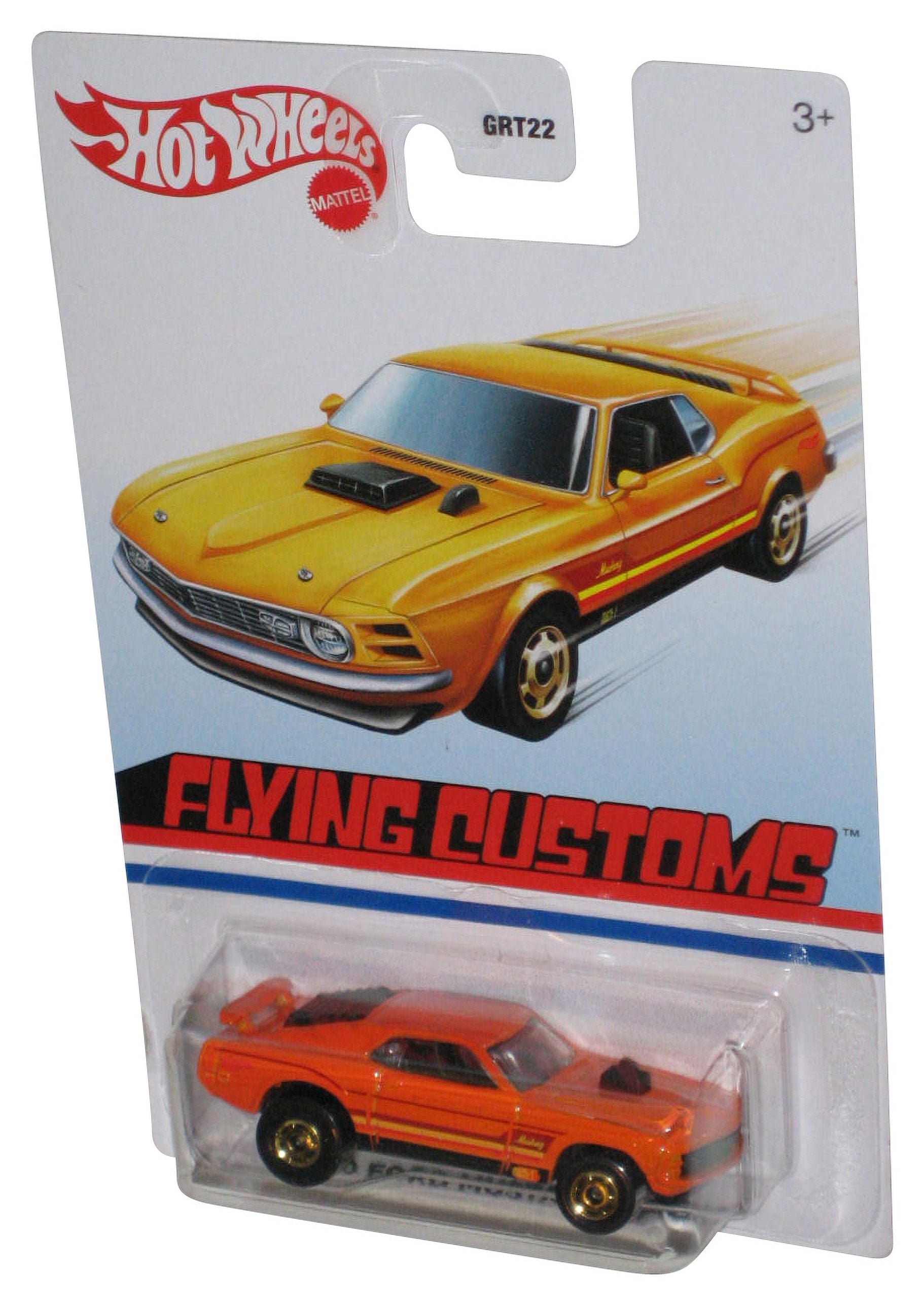 Hot Wheels Flying Customs '70s Van Hot Wheels Flying Customs (2020) Orange \u002770 Ford Mustang Mach 1