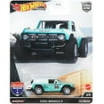 thumbnail image 1 of Hot Wheels Ford Bronco R - Car Culture American Scene 3/5 Premium 1:64 Scale Collectible Die Cast Metal Toy Car Model with Real Riders, 1 of 1