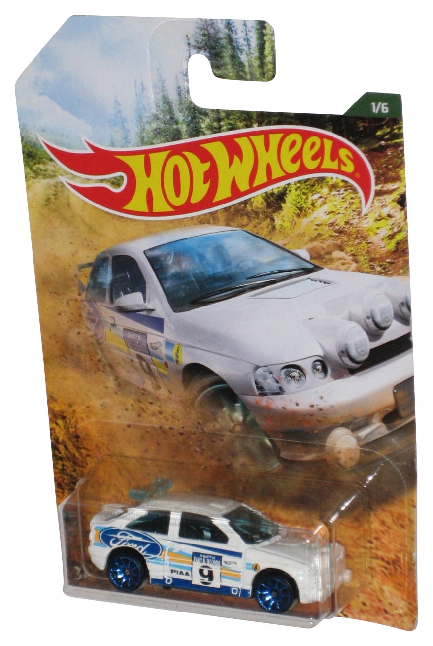 Hot Wheels Ford Escort (2018) Mattel Rally Sport White Toy Car 1/6 ...