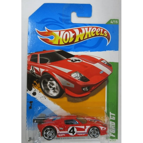 Hot Wheels Ford GT 54/247 Treasure Hunts '12 4/15 Red