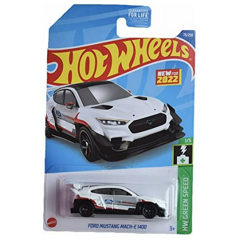 Hot Wheels Ford Mustang Mach-E 1400 New Model HW Green Speed Hot Wheels Ford Mustang Mach-E 1400 New Model HW Green Speed