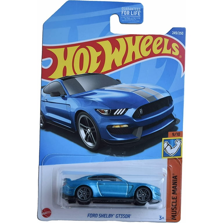 Hot Wheels Ford Shelby GT350R Blue 2022 Muscle Mania