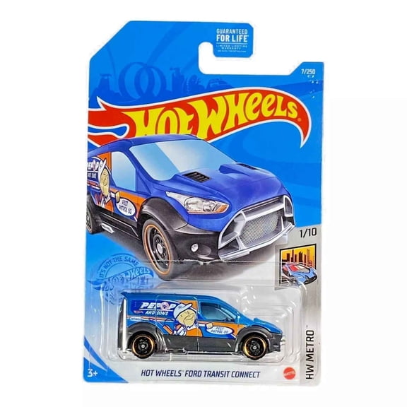 Hot Wheels Ford Transit Connect - Metro Series 1/10