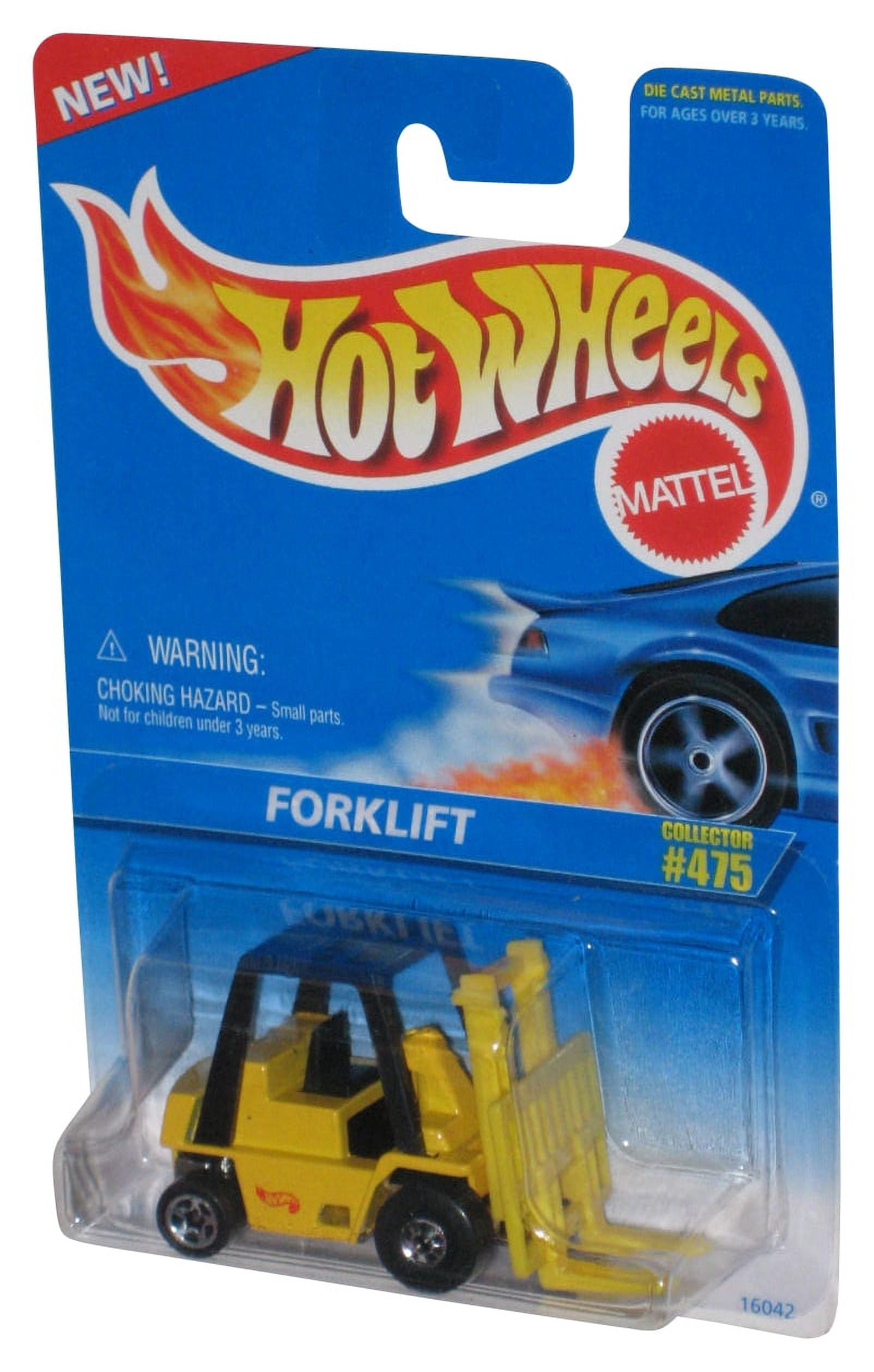 Hot Wheels Forklift (1995) Mattel Yellow Die-Cast Toy