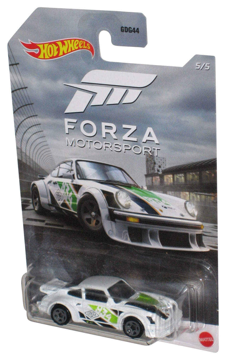 Hot Wheels Forza Motorsport White Porsche 934 Turbo RSR Toy Car 5