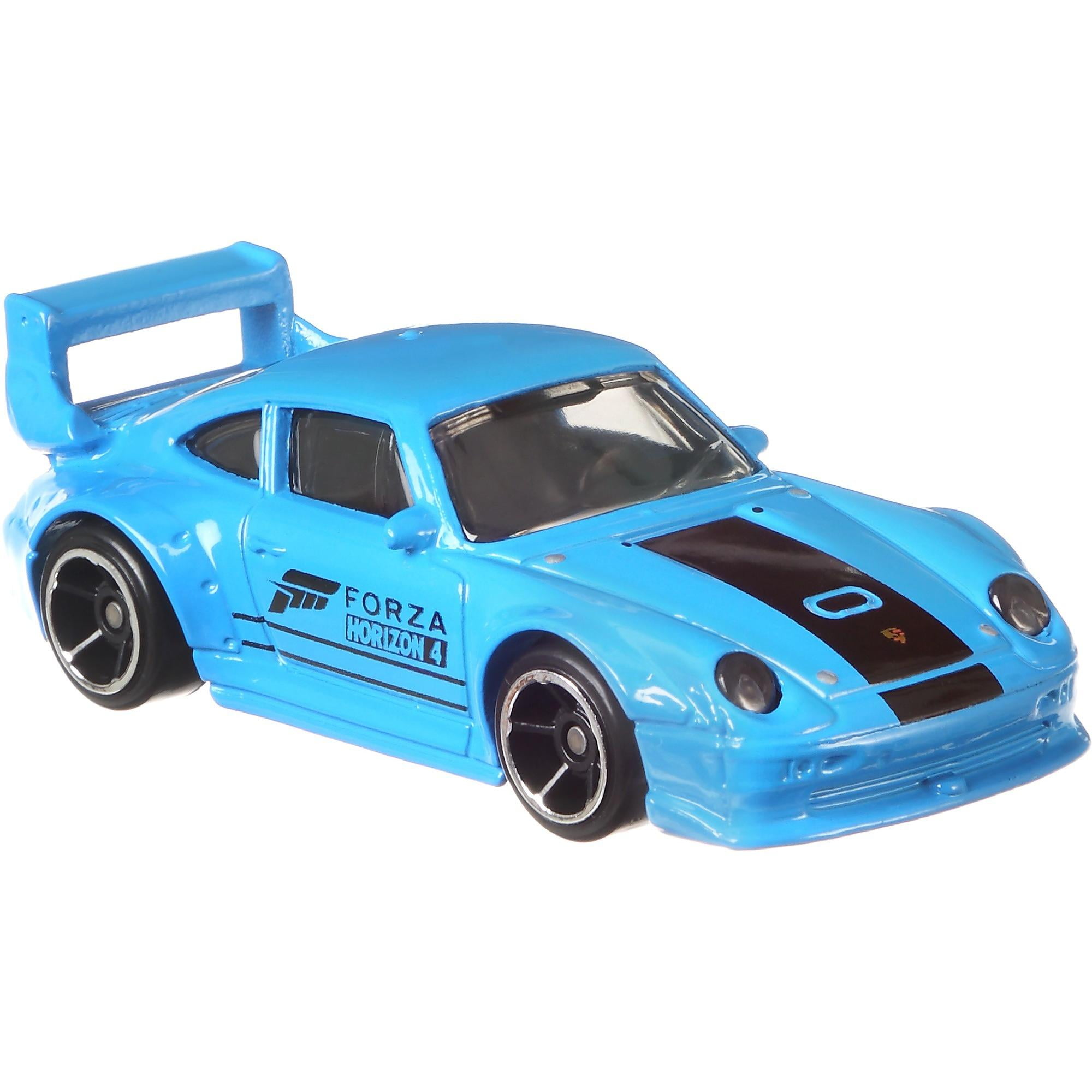  Hot Wheels Forza Horizon 4 Porsche 911 GT2 [993] 6/6, Blue :  Toys & Games