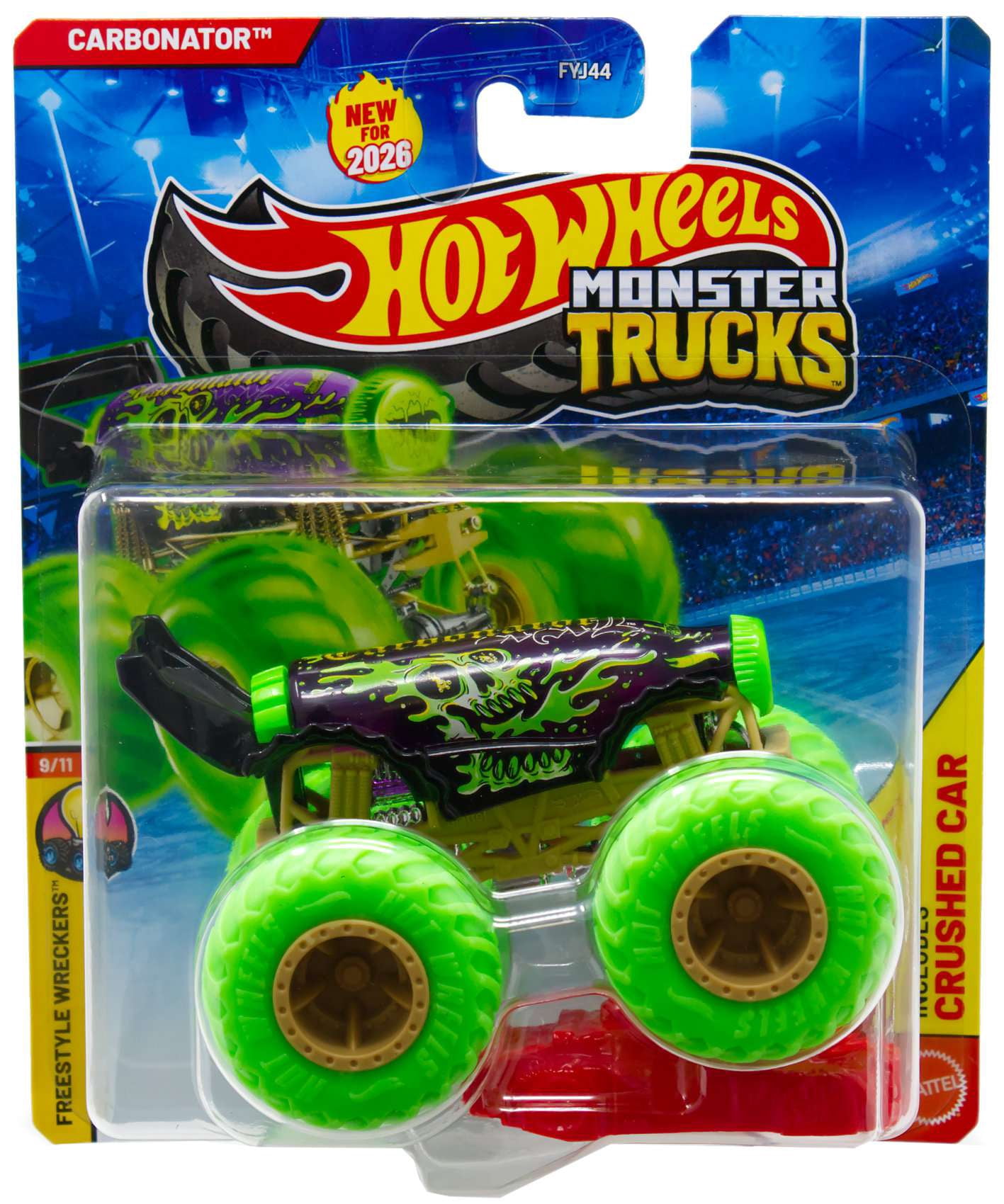 Hot Wheels Freestyle Wreckers Carbonator Diecast Car