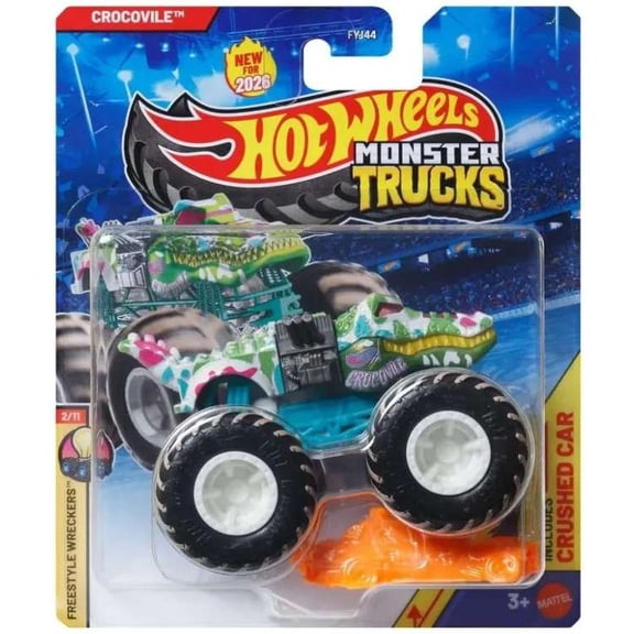 Hot Wheels Freestyle Wreckers Crocovile Diecast Car