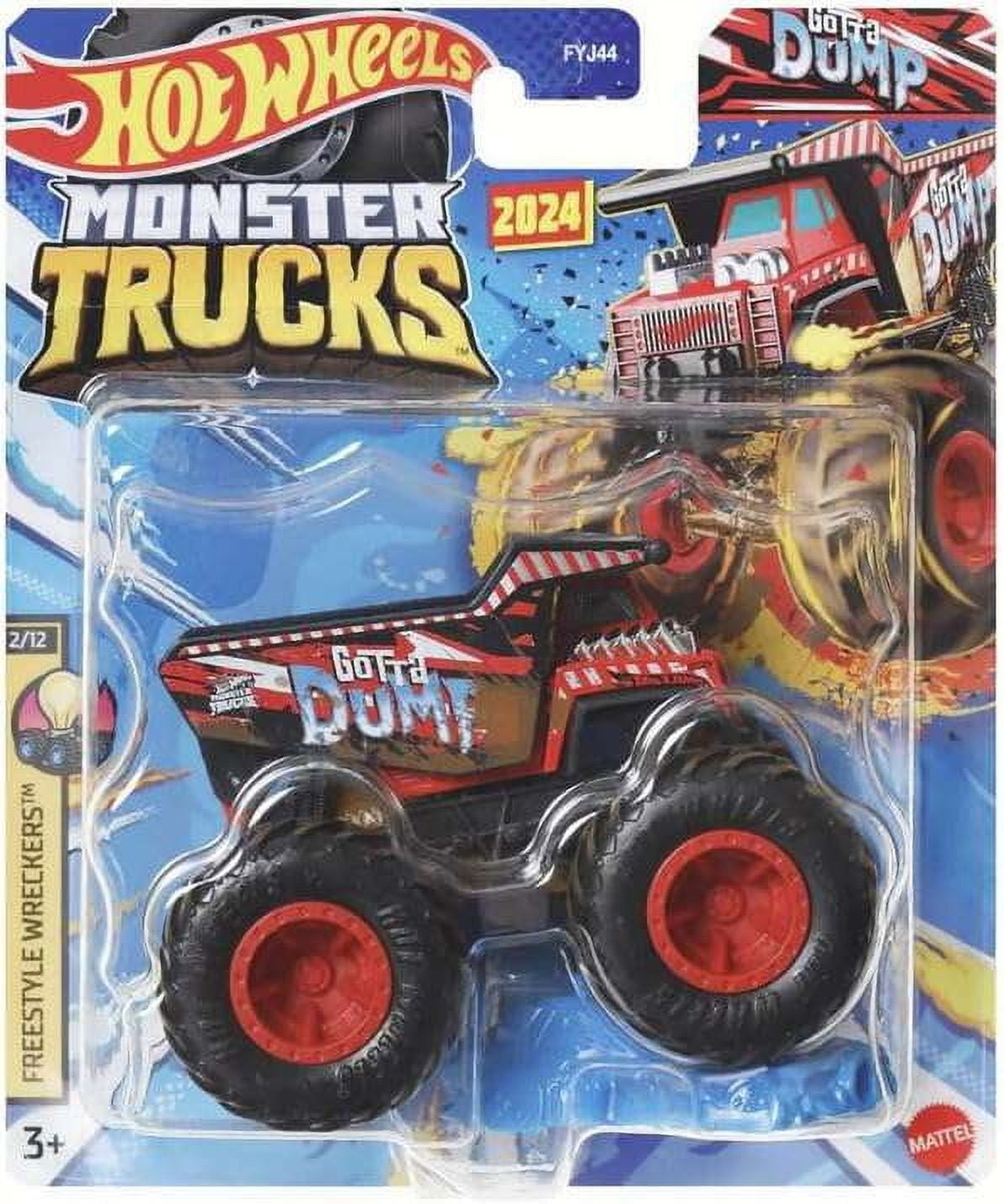 C1 【デッドストック】Hot Wheels クラッシュテスト ミニカーセット Hot Wheels Freestyle Wreckers Gotta Dump Diecast Car - Walmart.com