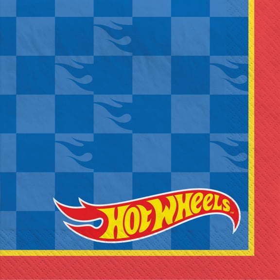 Hot Wheels 'Full Throttle' Small Napkins (16ct)