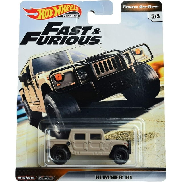 Hot Wheels Furious Off Road Hummer H1 5/5, tan