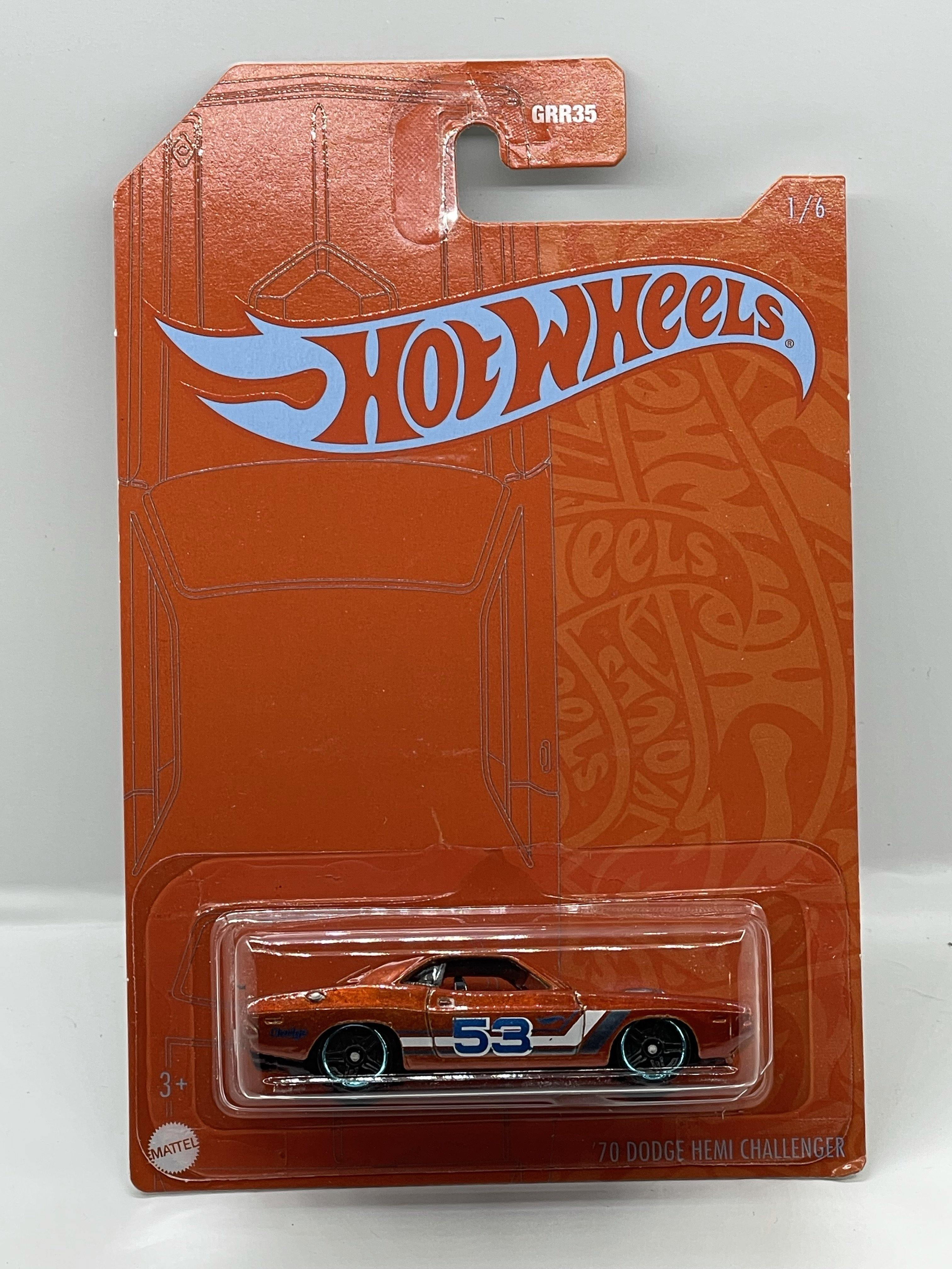 Hot Wheels GRR35 Set - '70 Dodge Hemi Challenger - Walmart.com